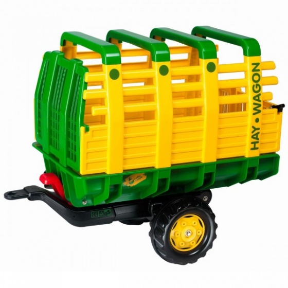 Afbeelding Aanhanger Rolly Toys Hooiwagen door Wohi.nl