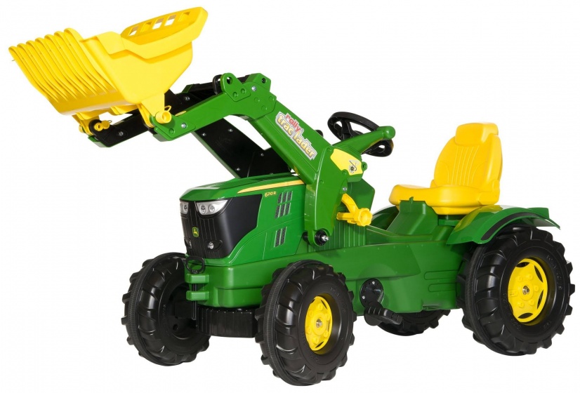 Rolly Toys traptractor RollyFarmtrac John Deere 6210-R groen