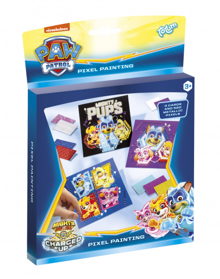 Afbeelding Paw Patrol Mighty Pixel Paint Totum (2500695) door Wohi.nl