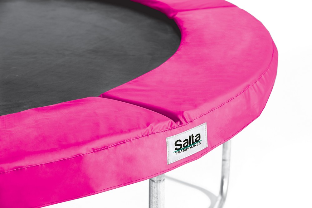 Afbeelding Salta Trampoline Rand Rond - Roze - 213 cm door Wohi.nl