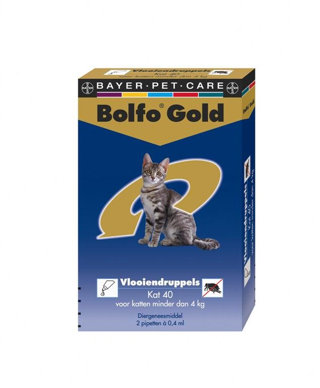 Afbeelding Bolfo Gold - Kat 40 (tot 4kg) door Wohi.nl