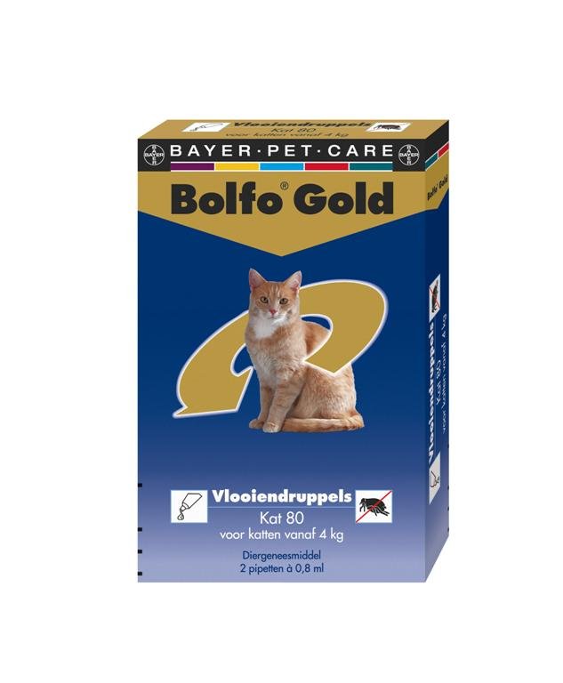 Afbeelding Bolfo Gold - Kat (vanaf 4kg) door Wohi.nl