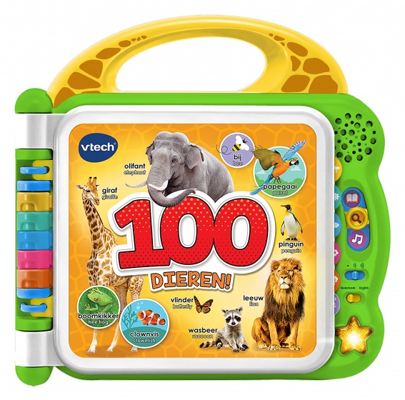 Afbeelding Vtech Mijn Eerste 100 Woordjes Dieren (4059542) door Wohi.nl